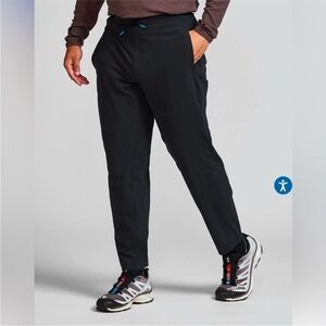 Janji Men’s Helix Track Pants Black Size Medium